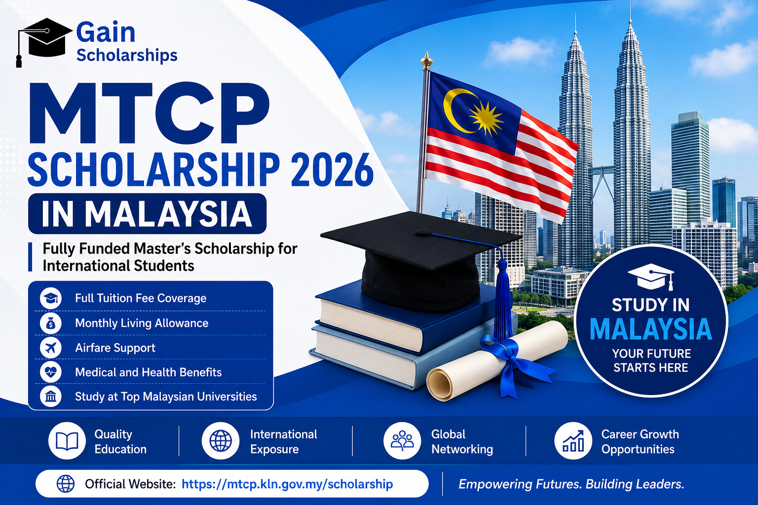 MTCP Scholarship 2026 in Malaysia | Fully Funded Master’s Scholarship
