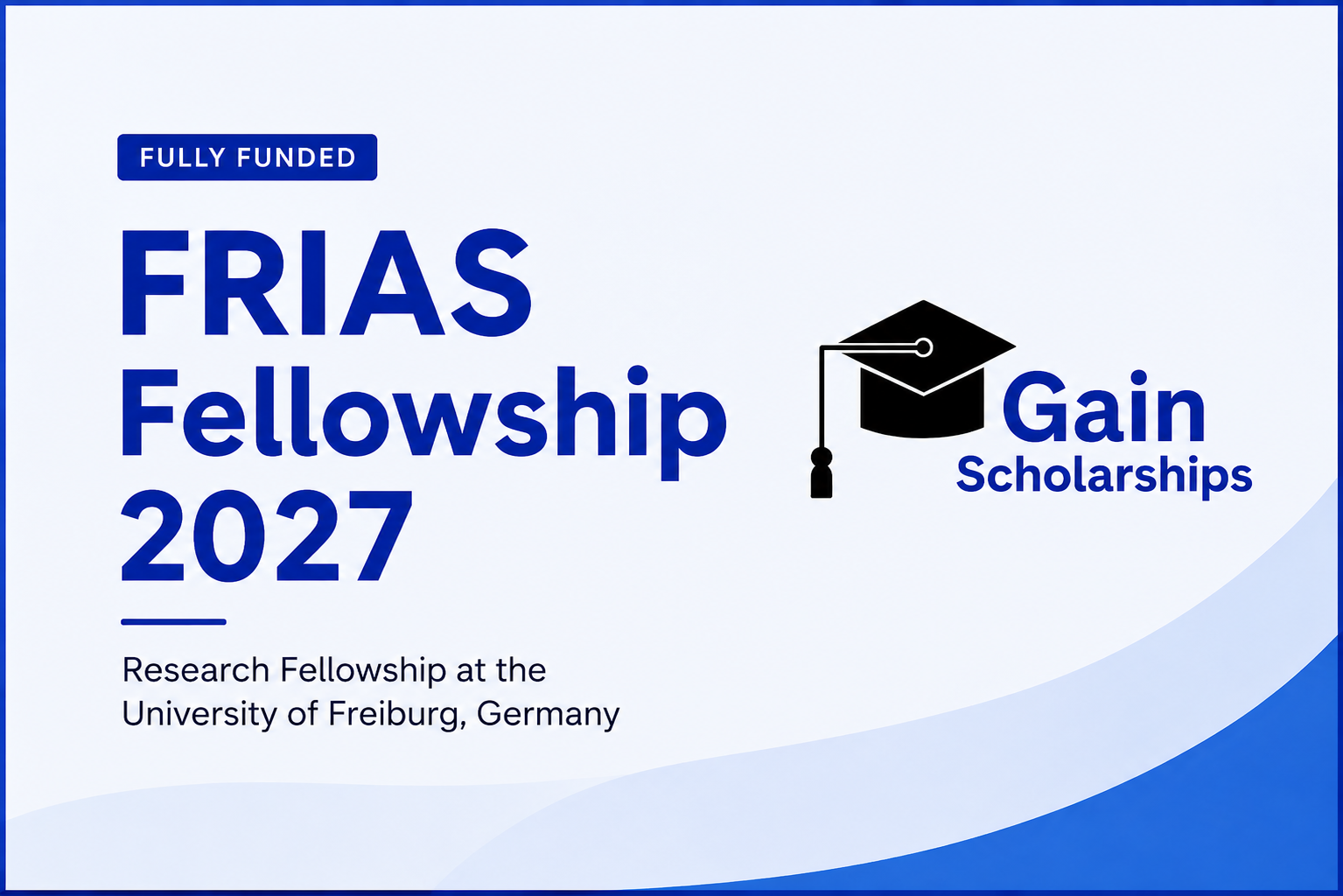 FRIAS Fellowship 2027 in Germany